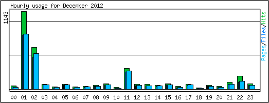 Hourly usage