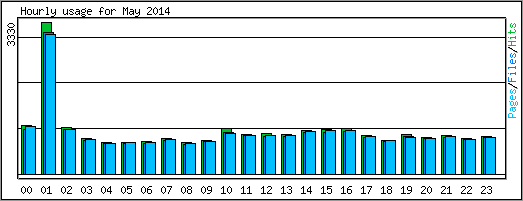 Hourly usage